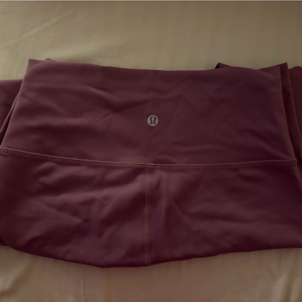 lululemon athletica Burgundy Leggings